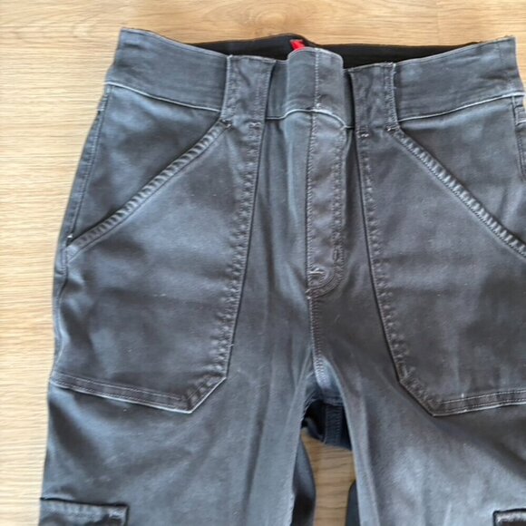 Spanx twill ankle cargo pants gray size medium - Picture 6 of 10